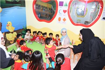 Manal Bint Mohammed praises inauguration of Authority's Nursery and emphasizes keenness of the leadership on empowering women