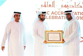 Abu Dhabi University honors FAHR as a strategic partner