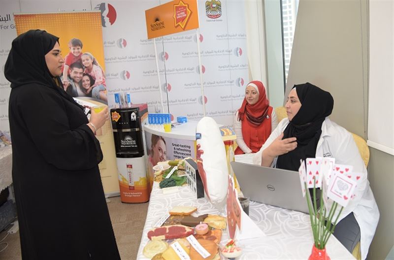 حملة فحوصات حيوية لموظفي الهيئة بالتعاون مع صحة دبي