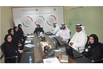 A delegation from Dubai Courts visits FAHR to review its HR policies and systems