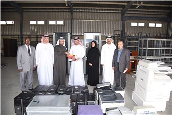 FAHR hands over 50 used computers to Dubai Municipality 