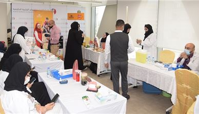 حملة فحوصات حيوية لموظفي الهيئة بالتعاون مع صحة دبي