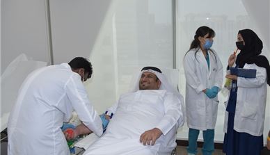 The Authority launches on-premises Blood Donation Campaign