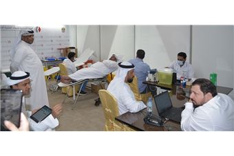 الهيئة تطلق حملة داخلية للتبرع بالدم 