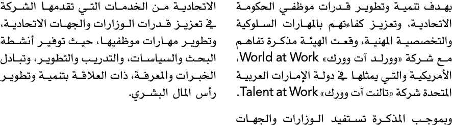 بهدف تنمية وتطوير قدرات موظفي الحكومة الاتحادية، وتعزيز كفاءتهم بالمهارات السلوكية والتخصصية المهنية، وقعت الهيئة مذك...