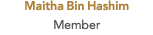 Maitha Bin Hashim Member