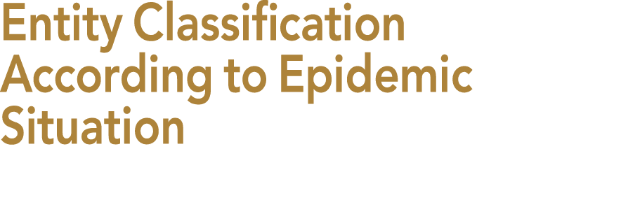 Entity Classification According to Epidemic Situation 