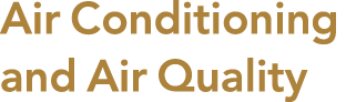 Air Conditioning and Air Quality 