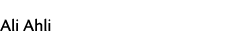 Ali Ahli