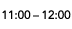 11:00   12:00