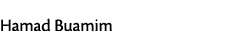 Hamad Buamim