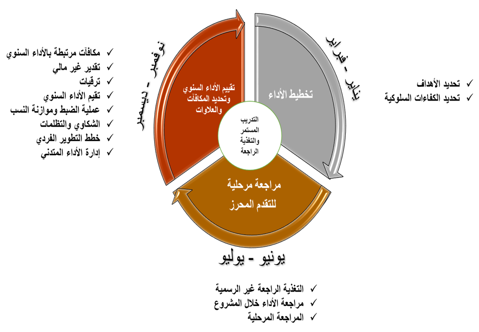 الدورة السنوية لنظام إدارة الأداء الدورة السنوية لنظام إدارة الأداء